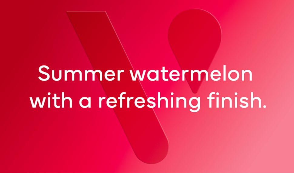 Summer watermelon with a refreshing finish.