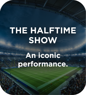 The halftime show. An iconic performance.