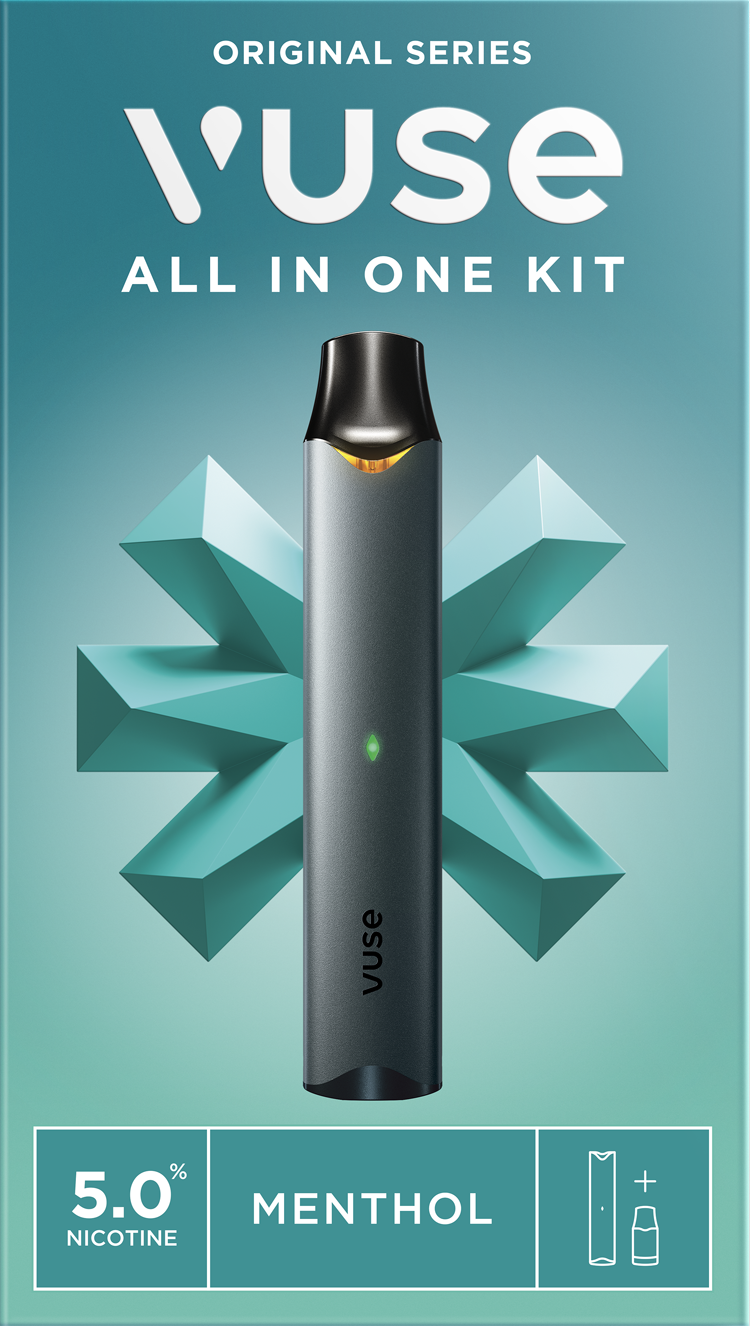 Vuse Alto Pod Menthol Kit 5% Product Filter Image