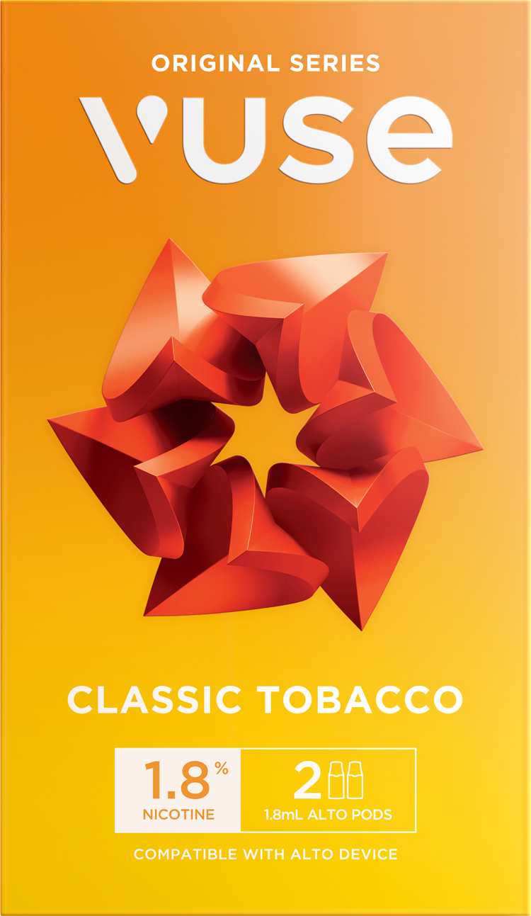 Vuse Alto Pod Classic Tobacco 1.8% Product Filter Image