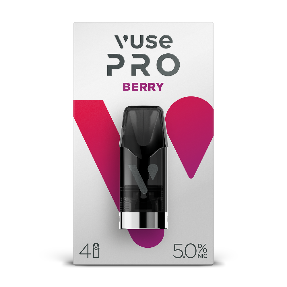 Vuse Pro Pod Berry 5% 4-pod Product Filter Image